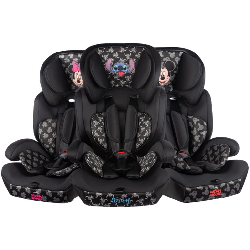 Cadeira Para Carro Drc G1 G2 G3 9 A 36kg Styll Baby - Disney Cor Preto Mickey-Minnie-Stitch