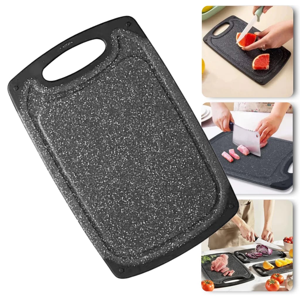 Tabua Multiuso De Corte Polipropileno Preto Profissional Resistente