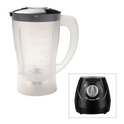 Copo Mondial Easy Power L 550 W Preto Mondial Special Line 550 W Translucido