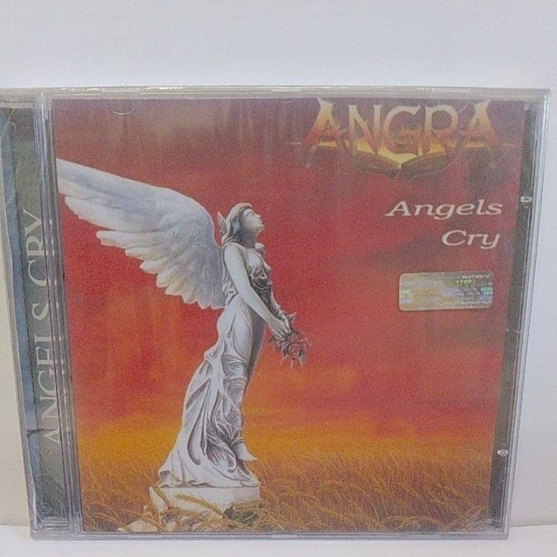 cd Angra angels cry raridade novo lacrado observação o cd e replica do original