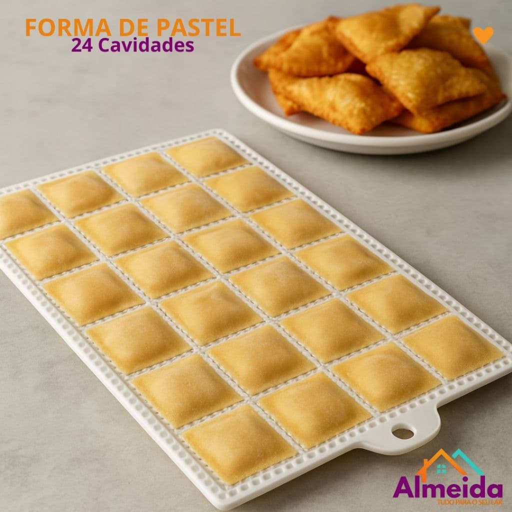 Forma Plástica Para Ravioli Mini Pastel 24 Cavidades