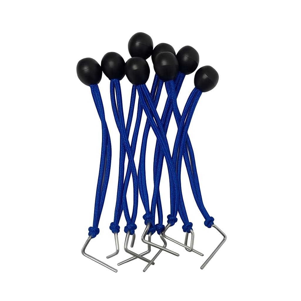 Extensor Bolinha Com Pinos e Buchas Kit Instalação Para Lona Piscina 10 Unidades