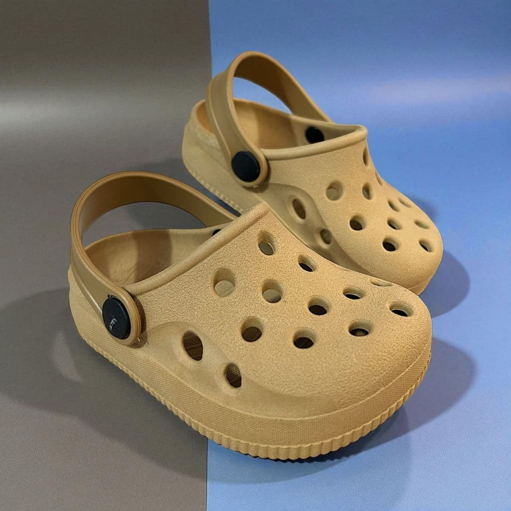 Babuche Sandalia Infantil Injetado Menino Menina Detalhe Lateral Solado Tratorado Macio Moderno Lançamento Unissex