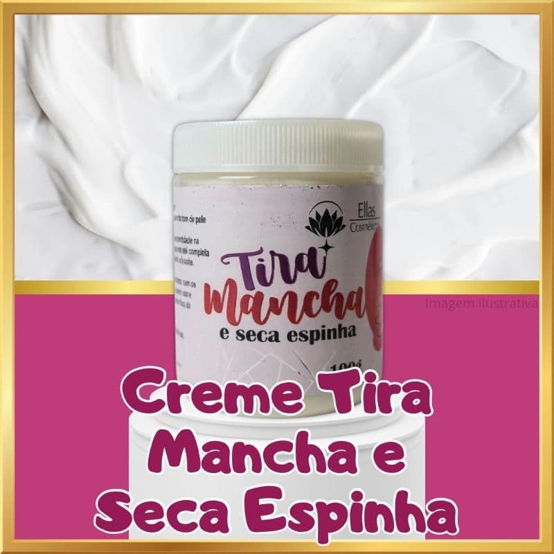 Creme Tira Mancha e Seca Espinha Clareador e Tratamento de acne Promoção