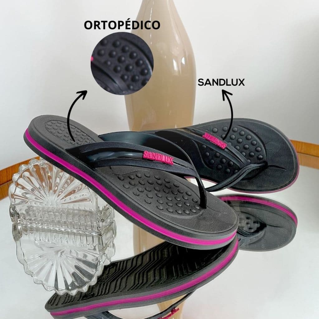 Chinelo Sandália Ortopédica Confortavél Solado Super Macio Leve Delicado Barato