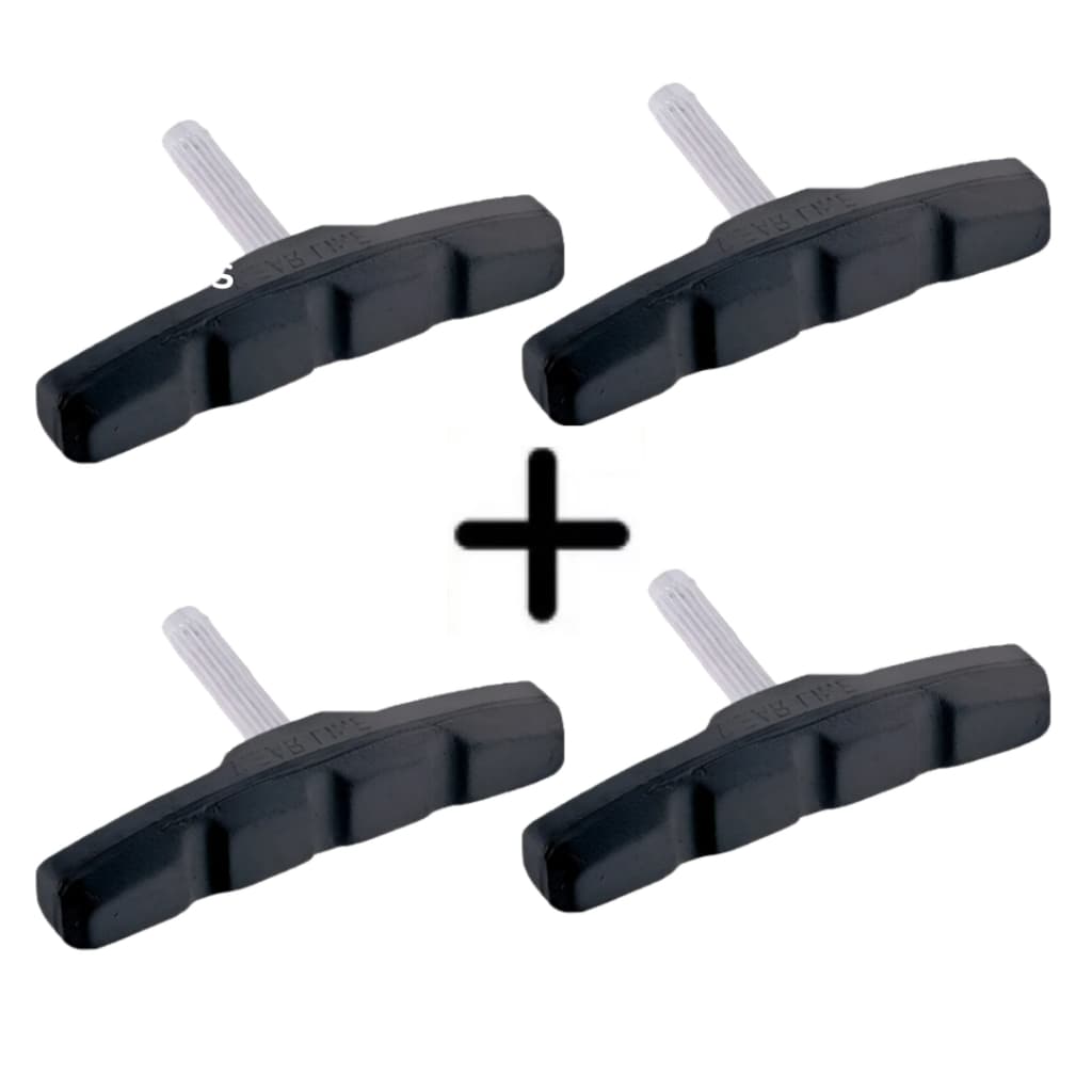 2 Pares de Sapata de Freio De Pino 70 mm Para Bicicleta Cantilever V-Brake Pastilha Borracha Bike