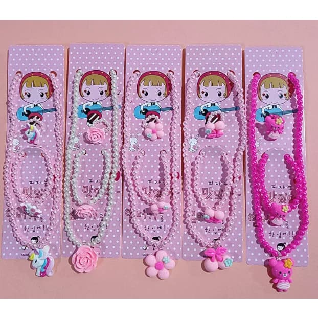 Kit 12/24/36/48 Colar Pulseiras-Presente-Colar- Acessórios Meninas