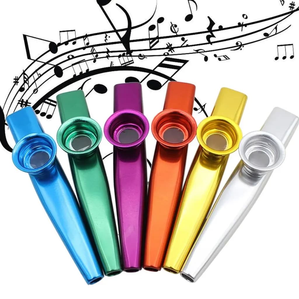 Kazoo em Metal Profissional RVN, Zumbido Apito Jazz Blues Pop Musicalização