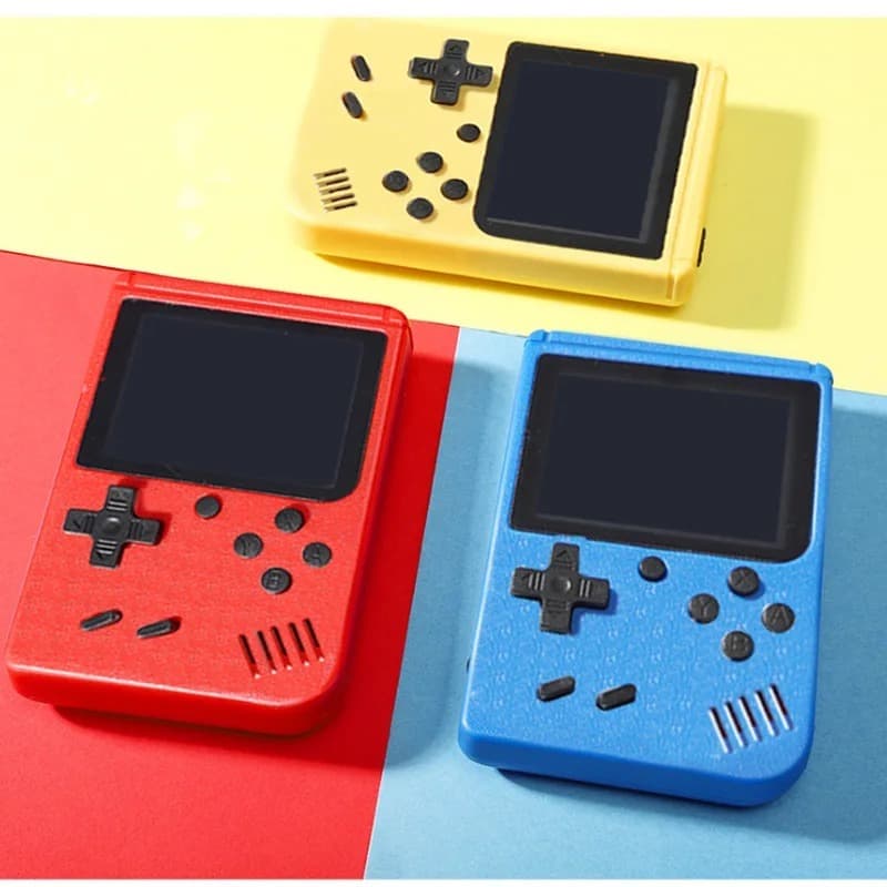 Console Portátil Retro com Tela LCD Mini Videogame Portátil Jogos Clássicos para Crianças