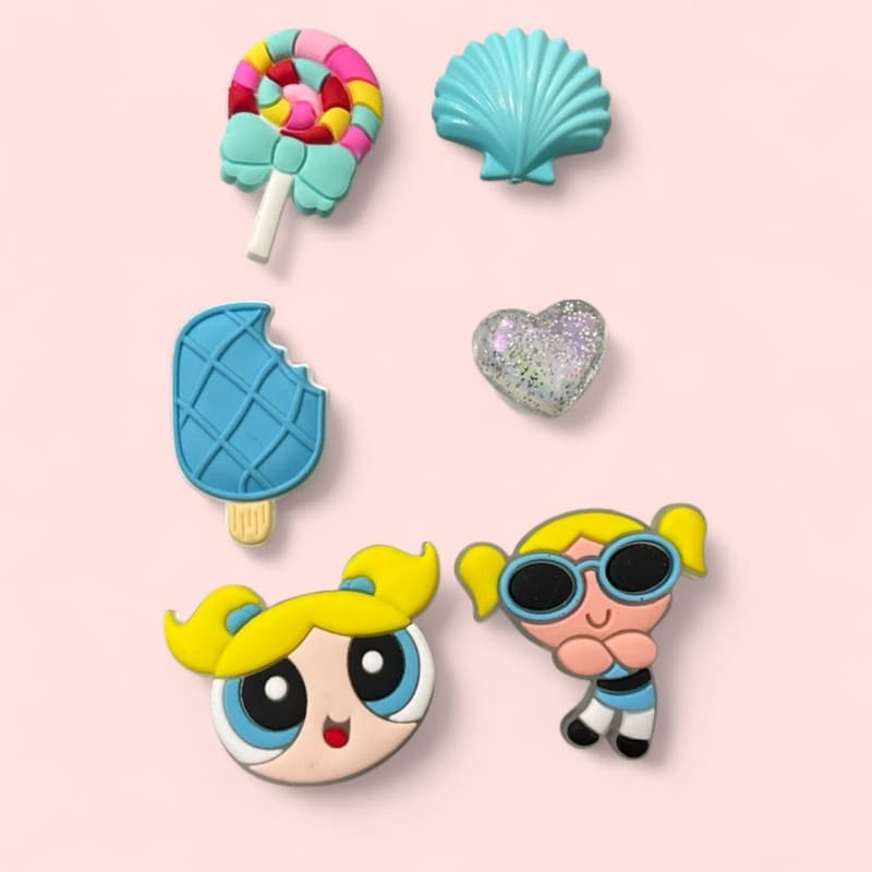 KIT de pins para personalizar sapatos superpoderosas