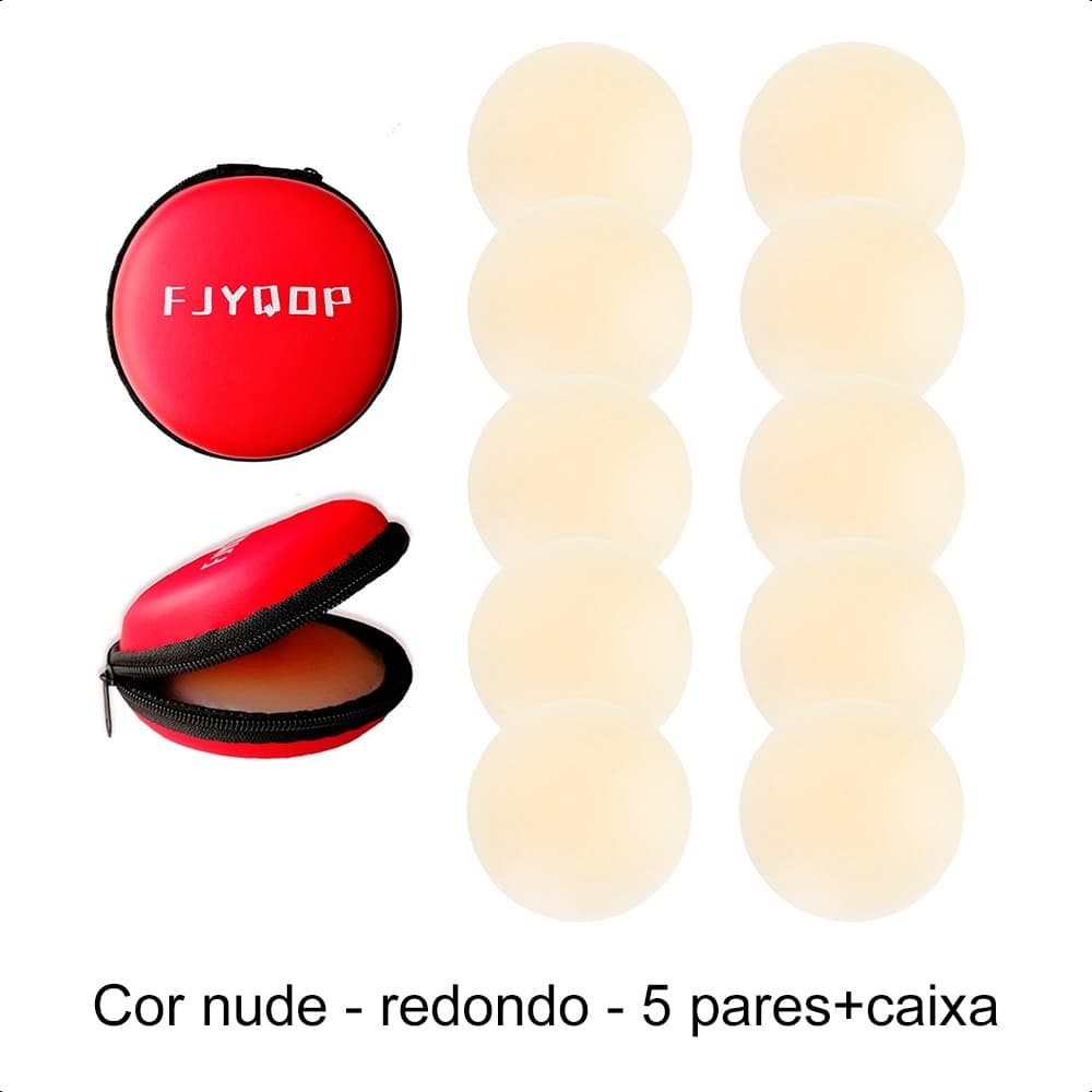 Capas De Mamilo De Silicone Reutilizáveis 10 Unidades –Confortáveis E Invisíveis Para Mulheres Com