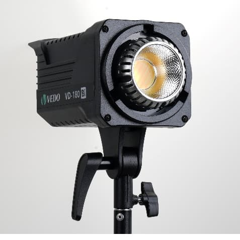 Luz De Vídeo Bicolor 2700-6500K 180W/120W Luz De Estúdio Para Youtube Video Live Studio Photo Iluminação COB Dissipação