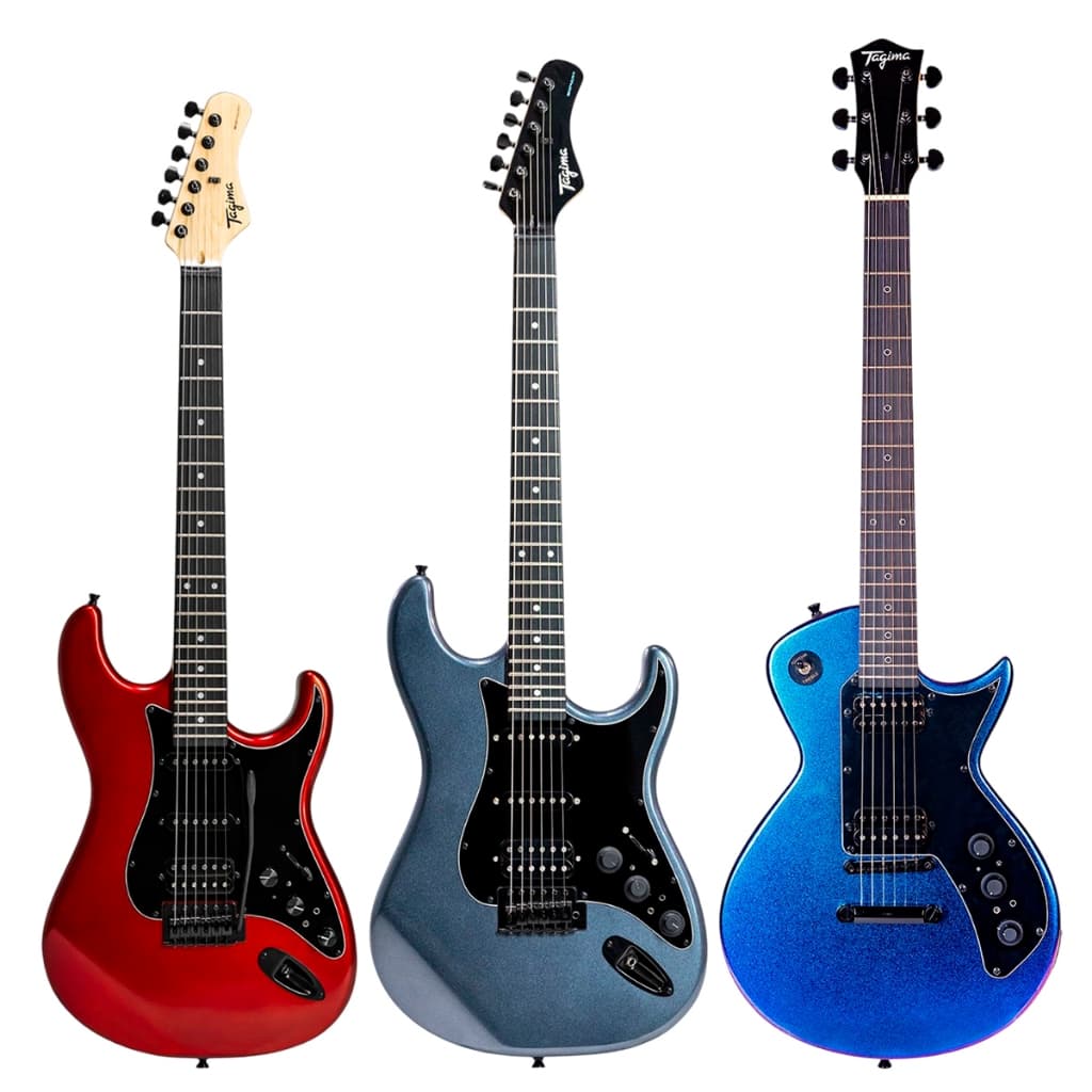 Guitarra Tagima Fx Escala Escura Sixmart Com Cabo P10