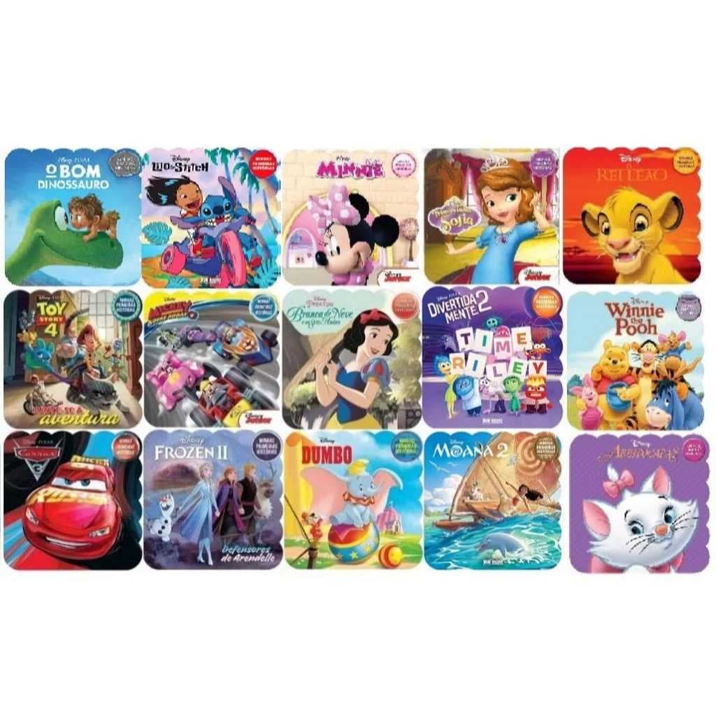 Coleção  Disney Minhas Primeiras Histórias  20x20cm Bicho Esperto