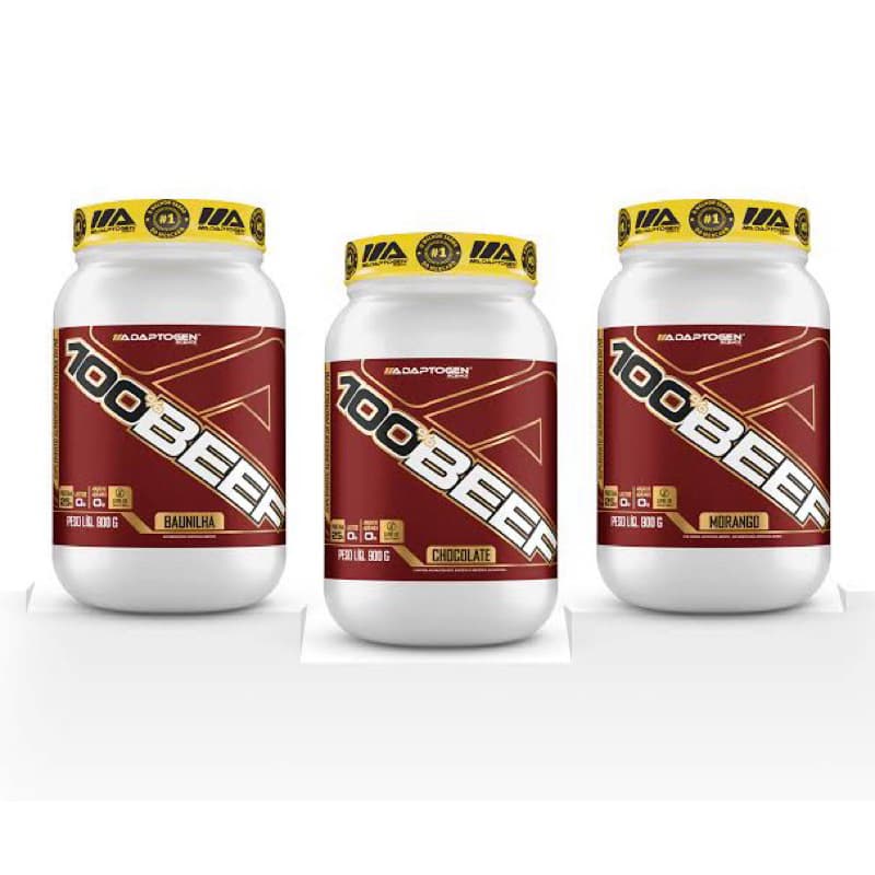 100% Beef Adaptogen - 900g - Whey Da Carne