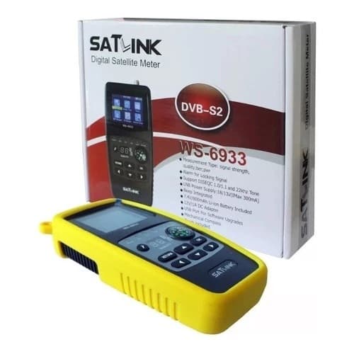 Localizador De Satelite Satlink 6933 Dvb-s2 Hd Atualizado