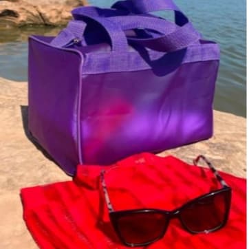 Mala Maleta Plastico fosco/trabalho/escola/praia/enfermagem/academia/natação/Praia