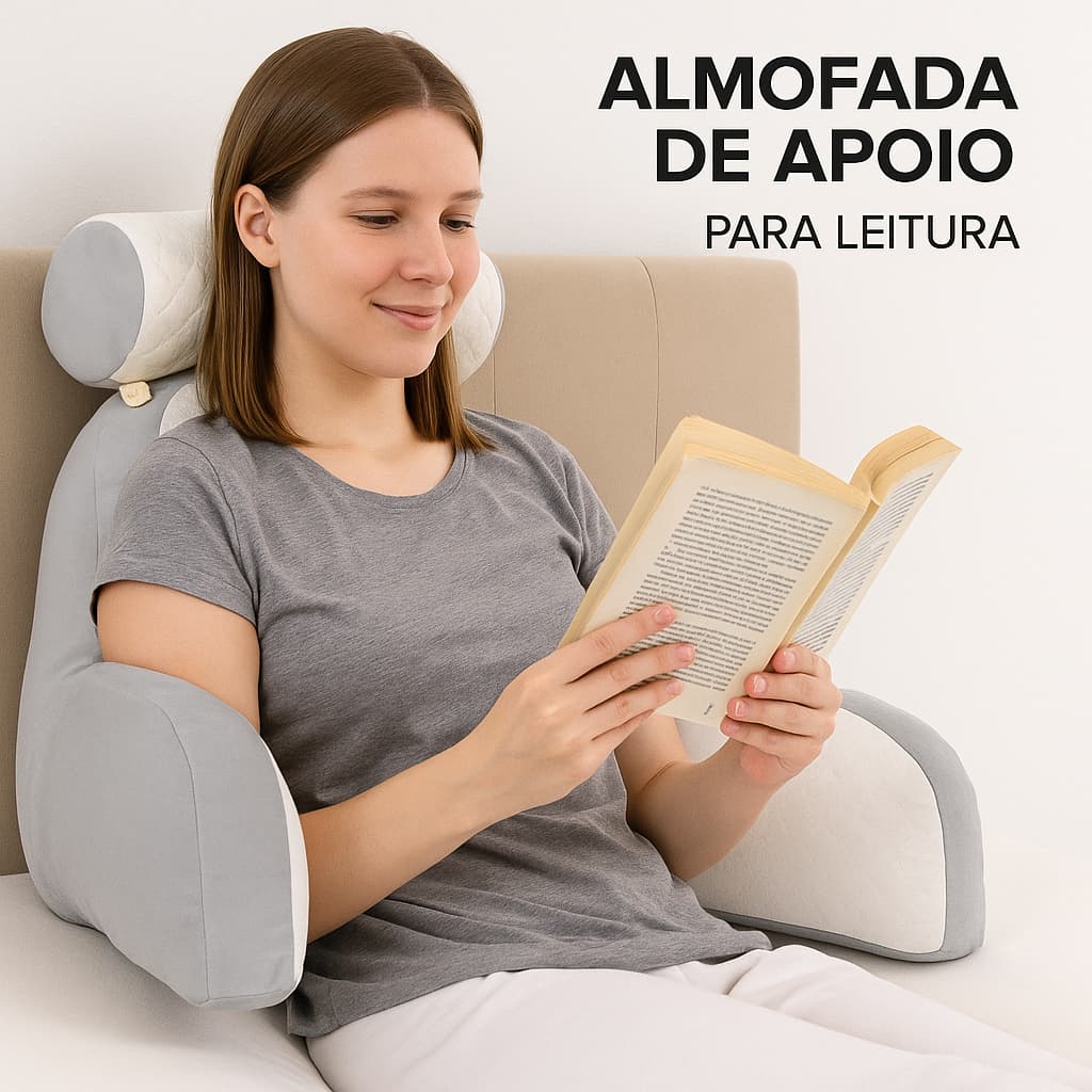 Almofada De Descanso Travesseiro Ergonomico Multiuso