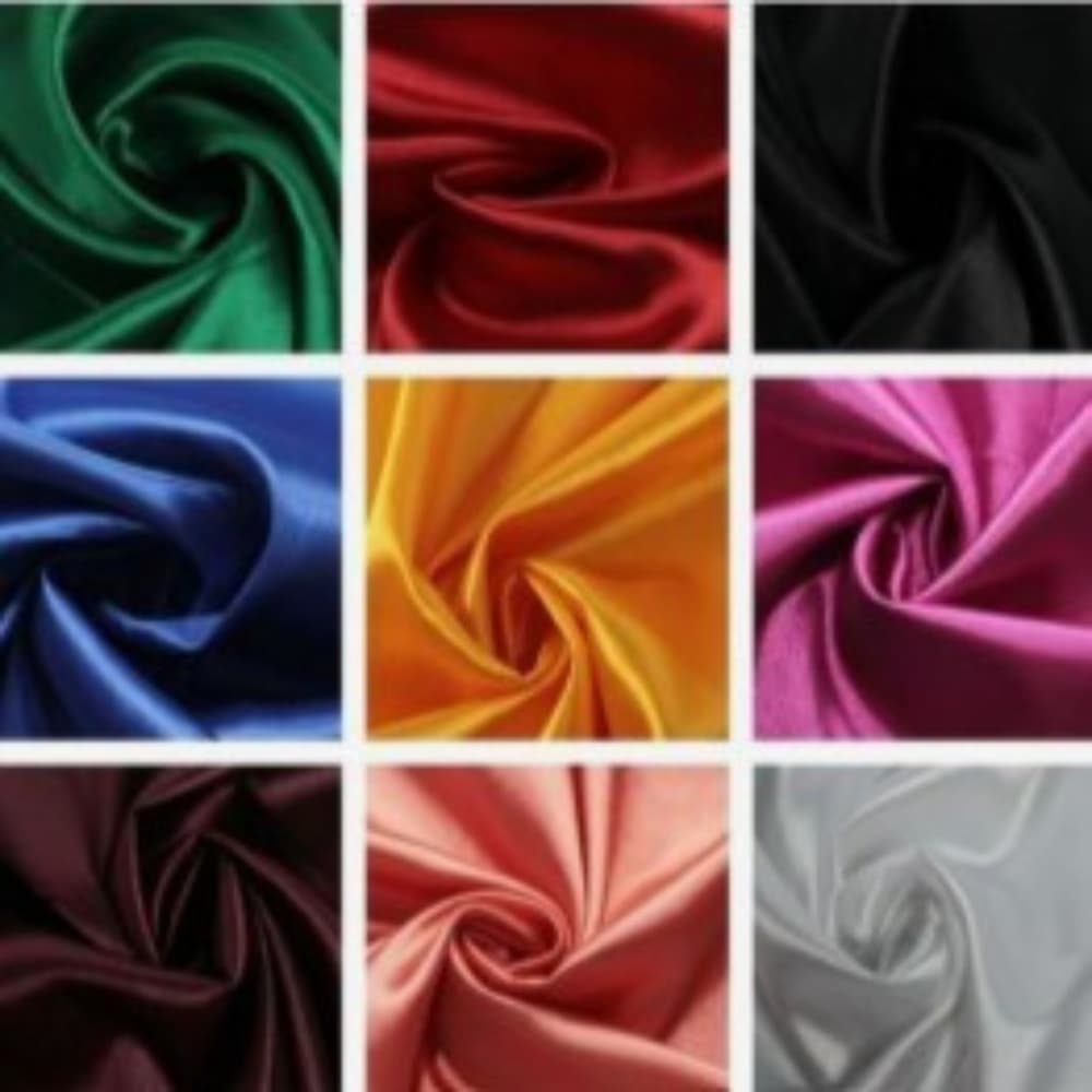 "Tecido Cetim Charmousse 1,50m Largura - Brilhante Para Robes, Noivas e Decoração - Metro Inteiro"