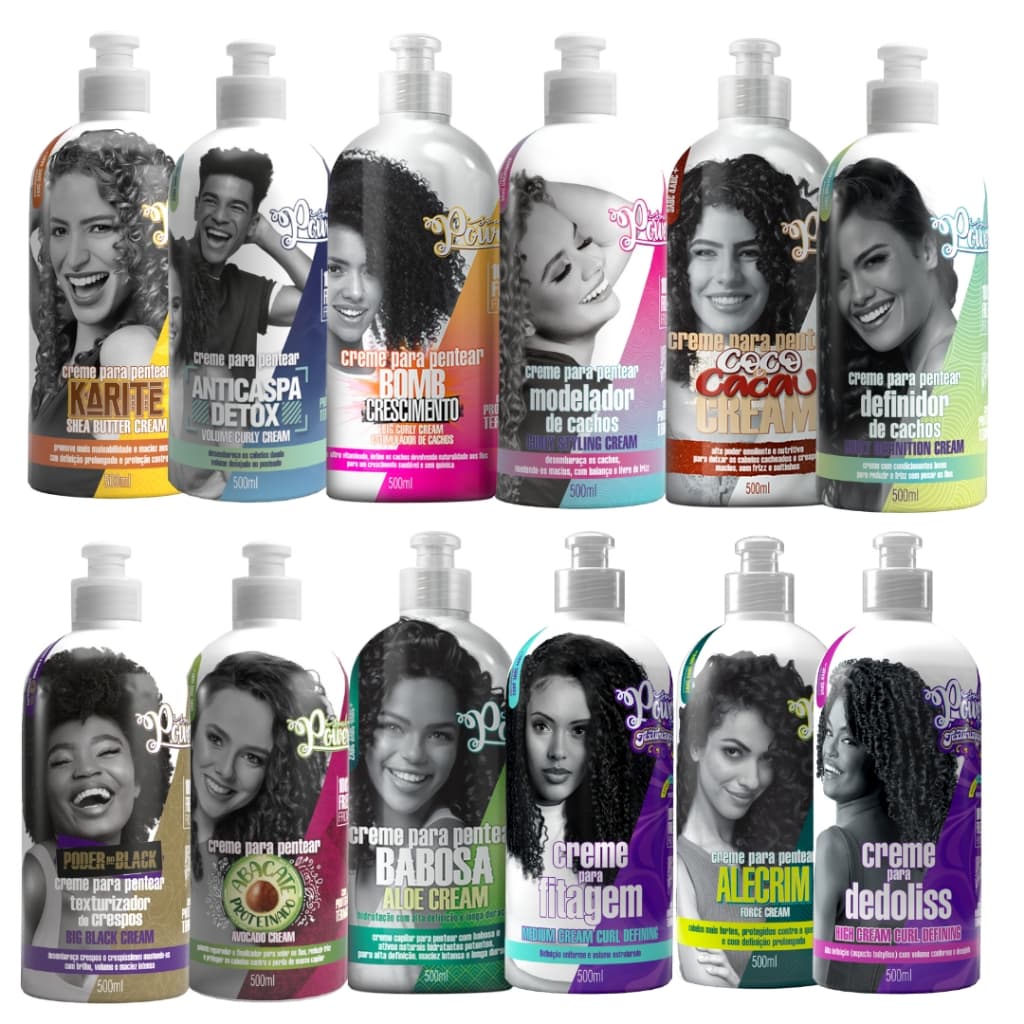 Creme De Pentear Soul Power 500ml - Escolha o Seu