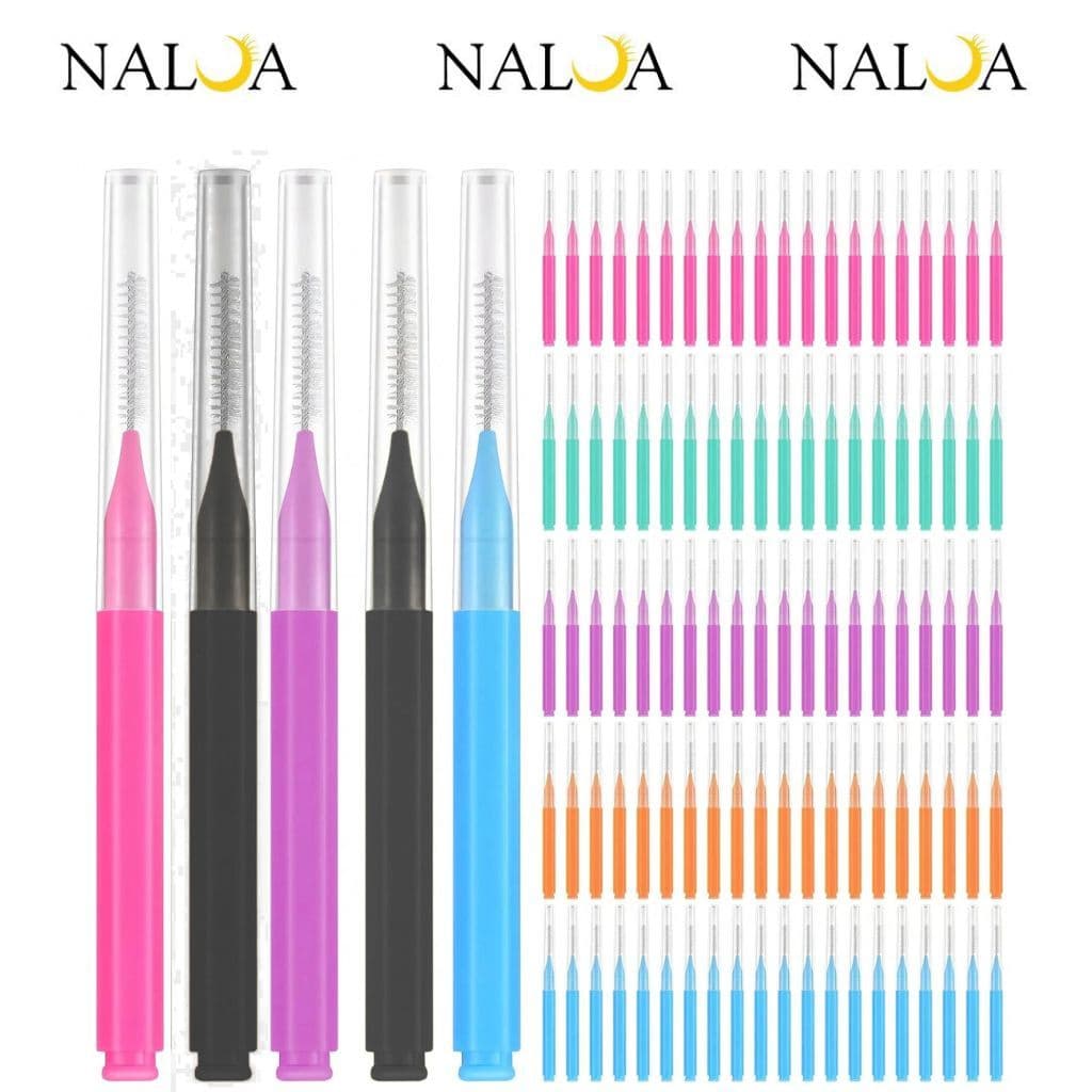 50 Escovas Interdentais Para Aparelho Ortodôntico  De Fio Dental E Palitos Limpeza Eficaz Dos Dentes