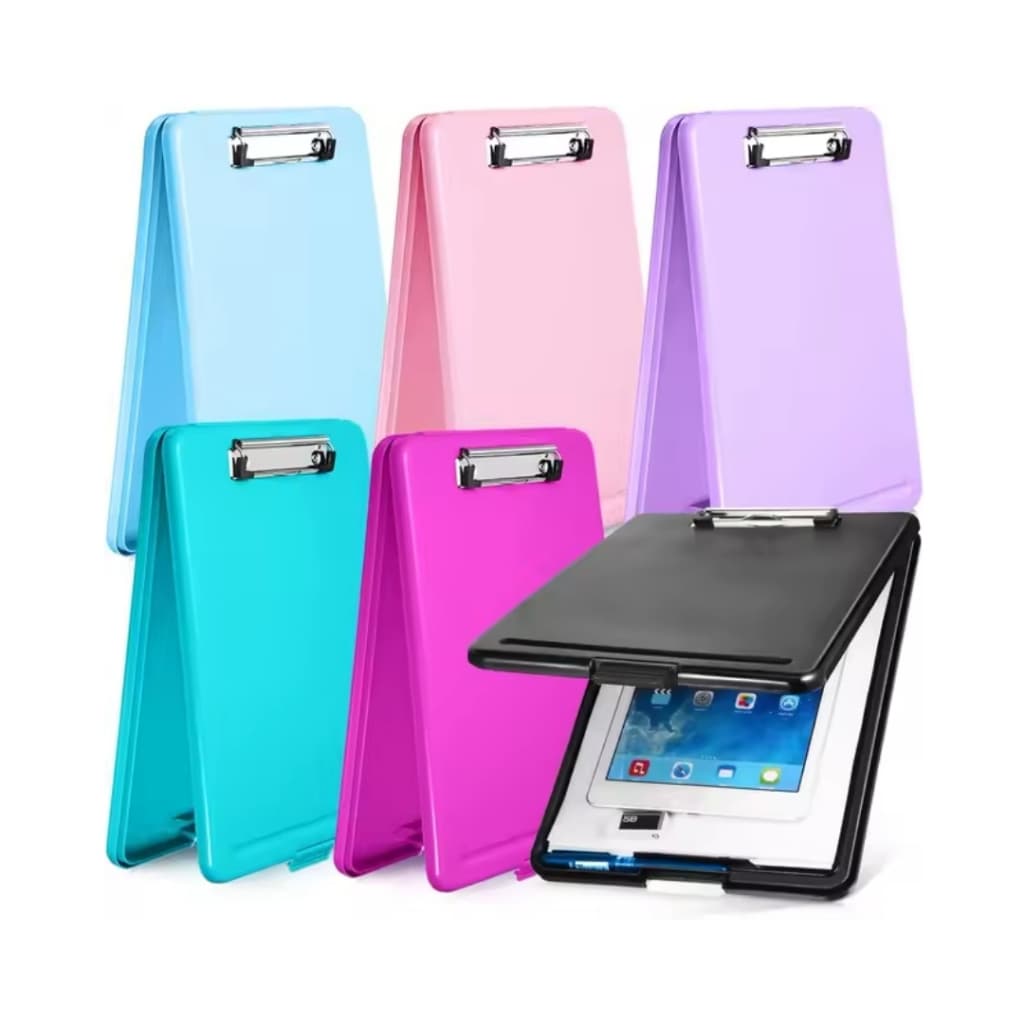 Prancheta Arquivo Pasta Com Armazenamento Organiza Documentos Folhas Porta Papel A4