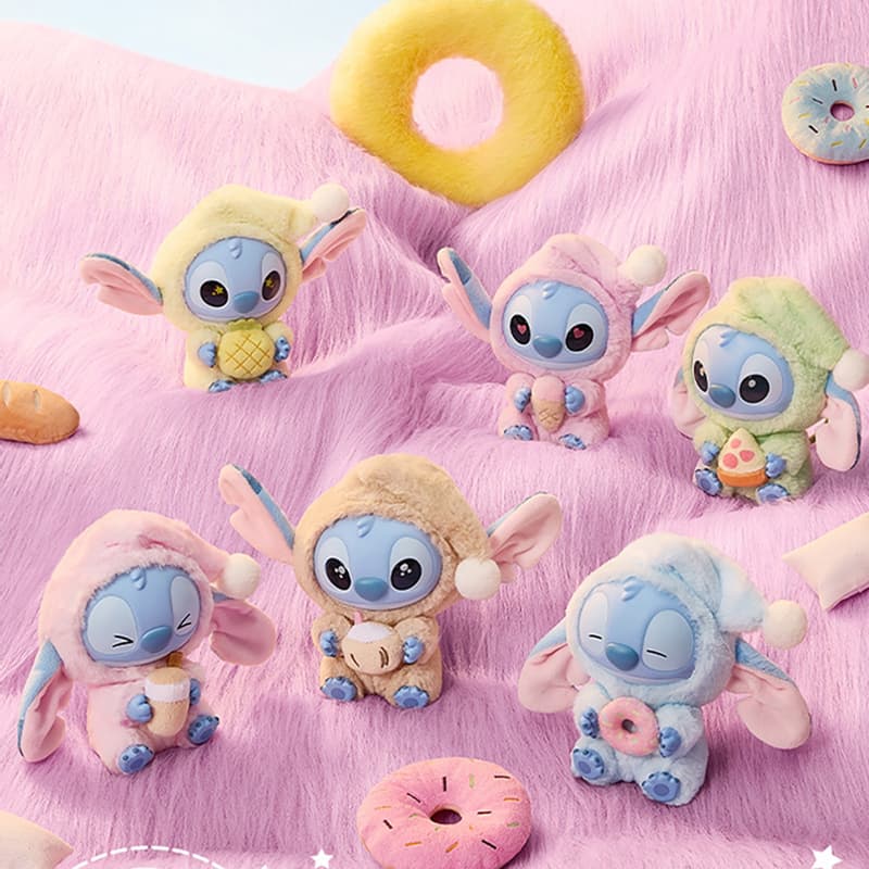 Stitch Pelúcia Blind Box 15cm – Boneco Surpresa com Roupa, Chapéu e Acessórios