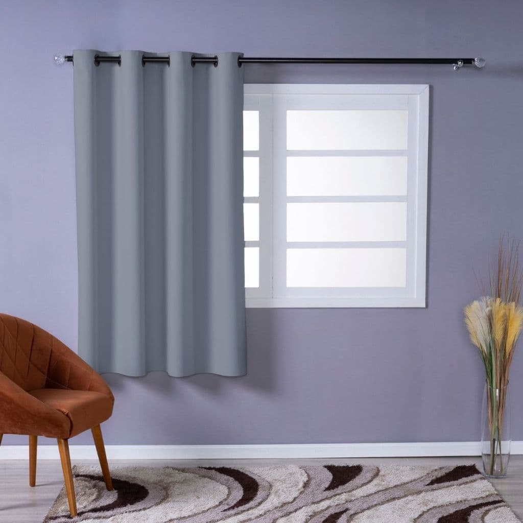 Cortina 100% Blackout  Folha Única 1,10m x 1,30m Para Sala e Quarto