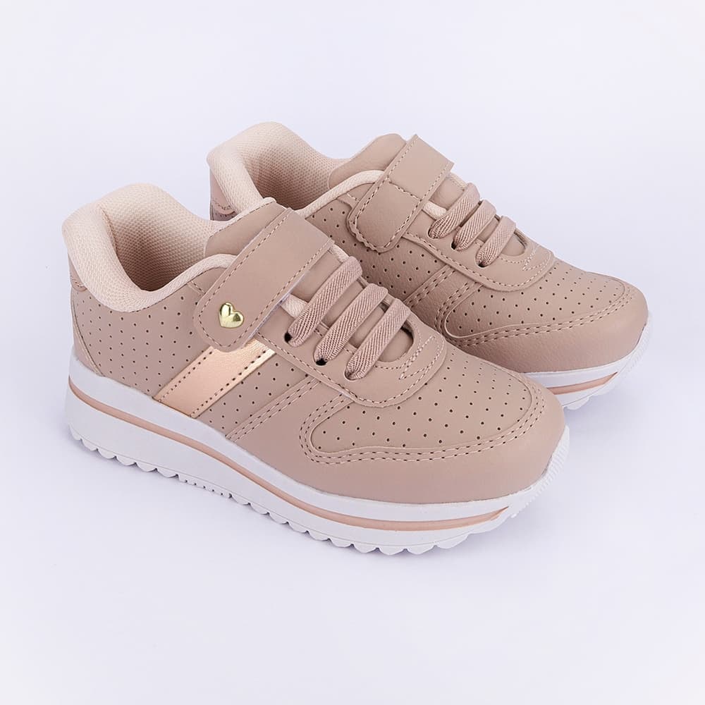 Tênis Infantil Feminino Menina Club Happy Do 24 ao 36