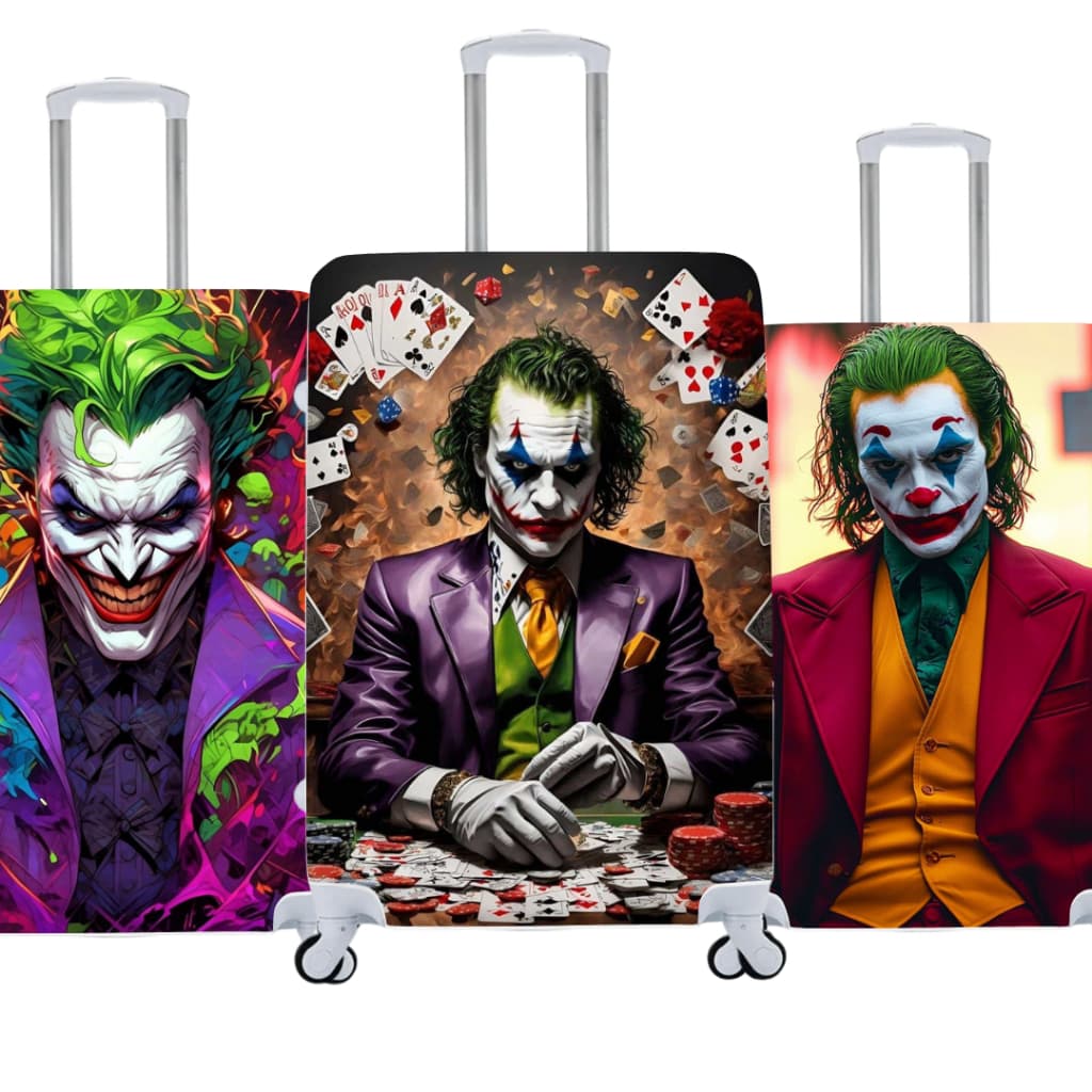 Capa de Mala Personalizada Personagem Coringa Estilo Proteção Viagem