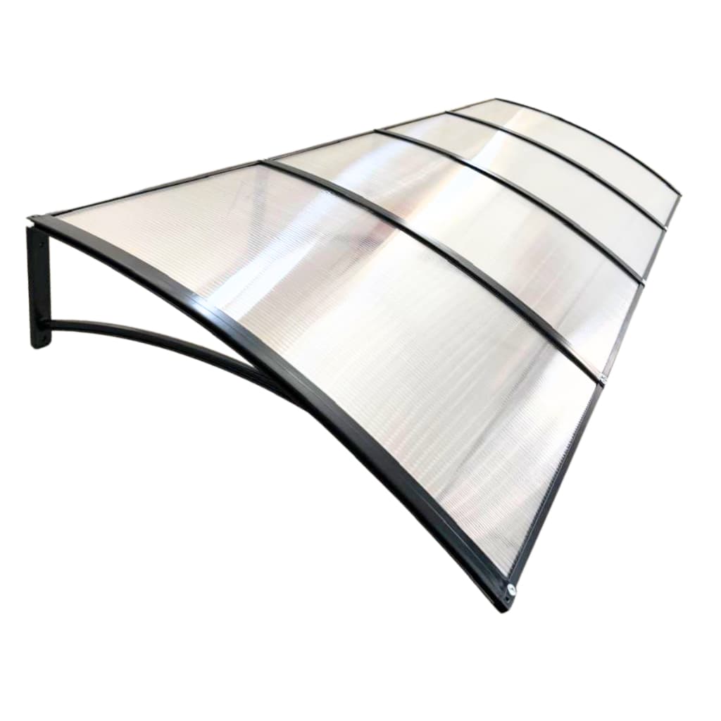 Toldo policarbonato area externa 270x70cm portas e janelas