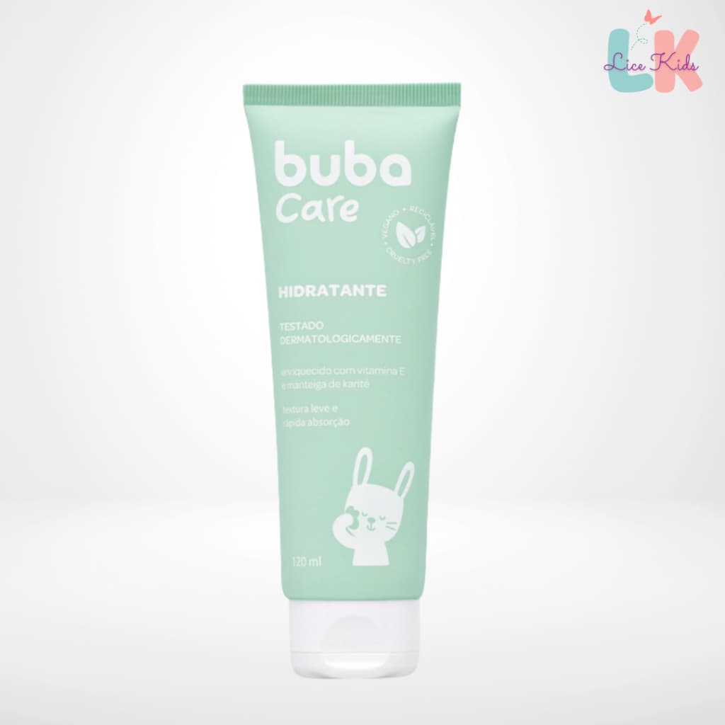 Hidratante Infantil Vegano Bebês e Crianças Buba Care 120ml