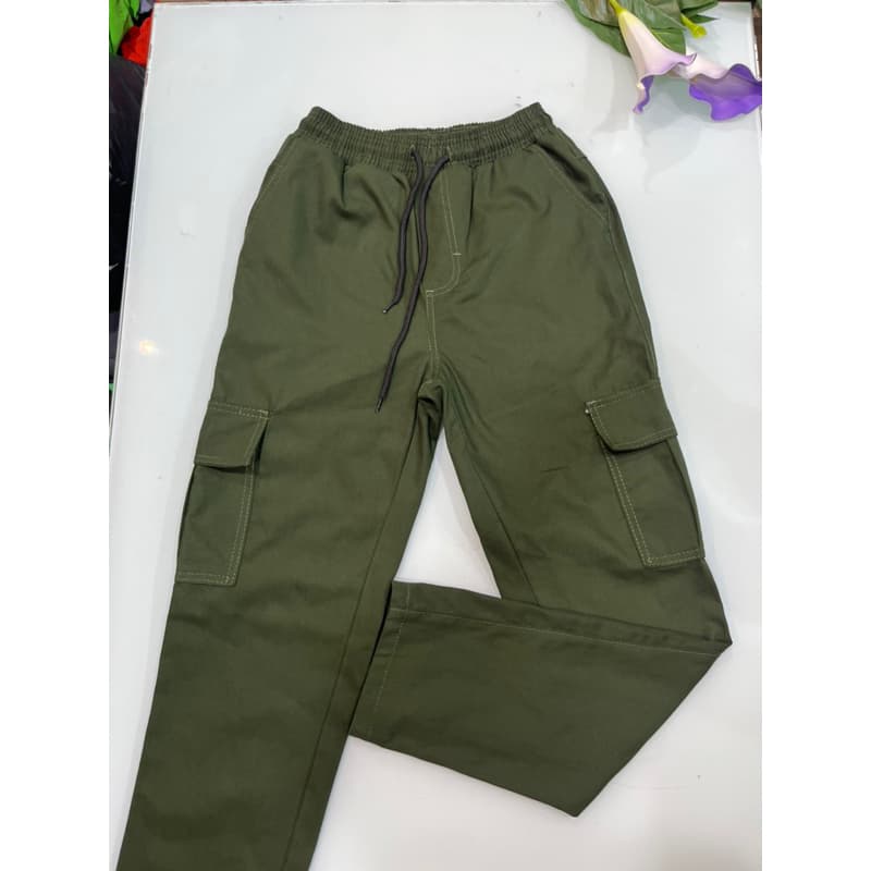 Calça Jeans Cargo Masculina Streetwear Preta Mescla Cinza Grafite