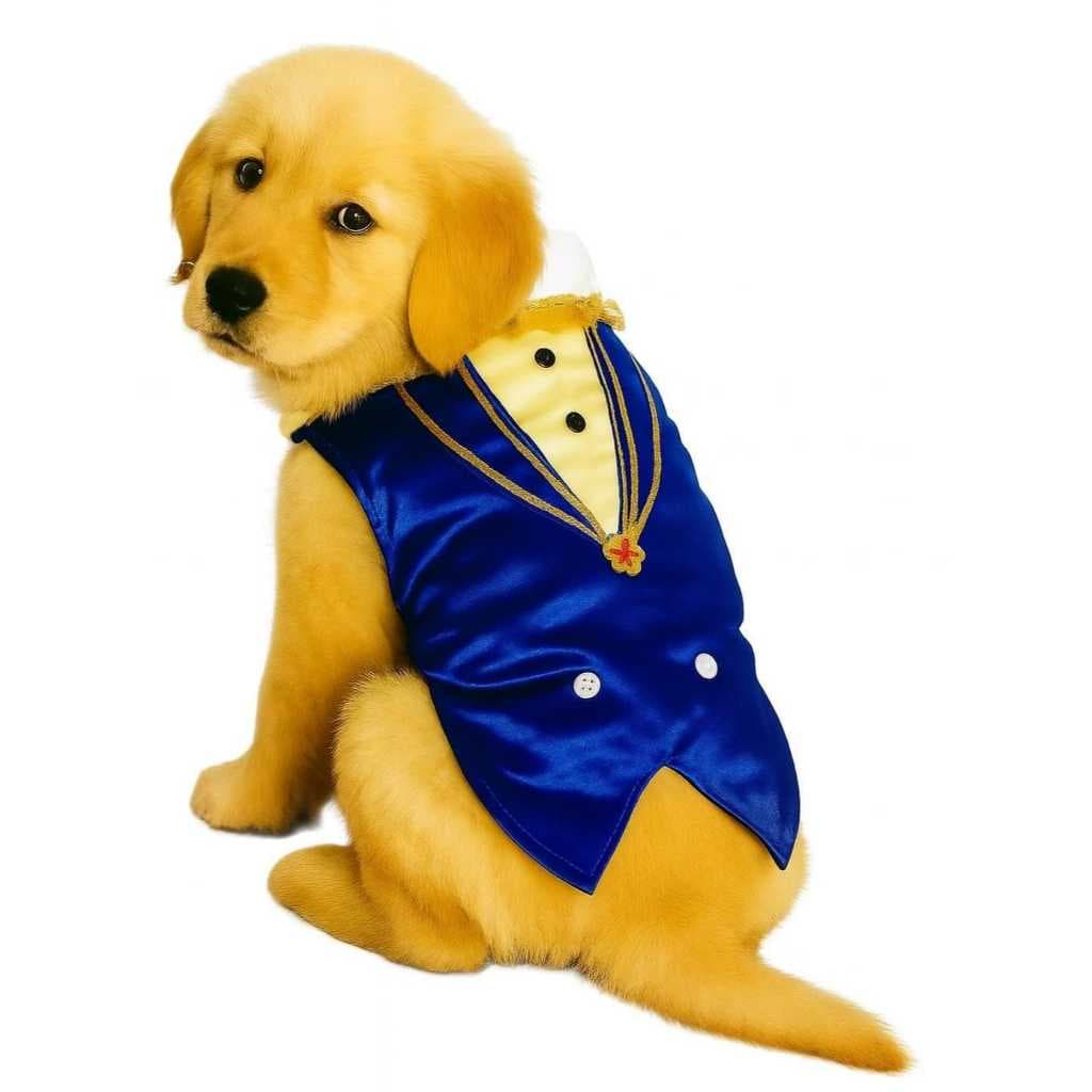 Fantasia pets de carnaval, A Fera, roupa pets macho,gato,cachorro.