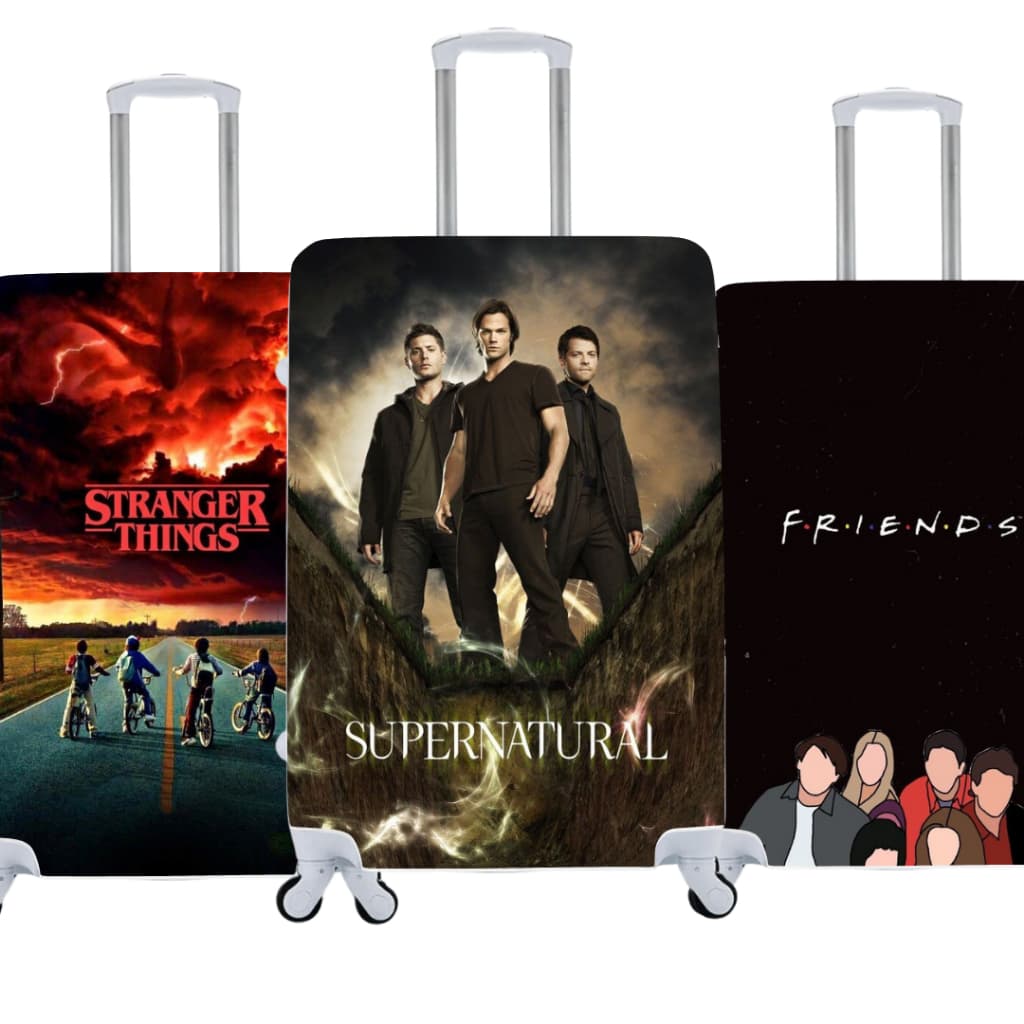 Capa de Mala Personalizada Series Estilo e Proteção para Suas Viagens