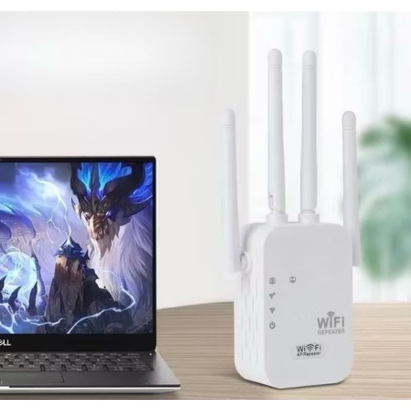 Repetidor WiFi 1200Mbps – Amplificador de Sinal Ultra Rápido e Forte 110V/220V – Modelo XLQ5
