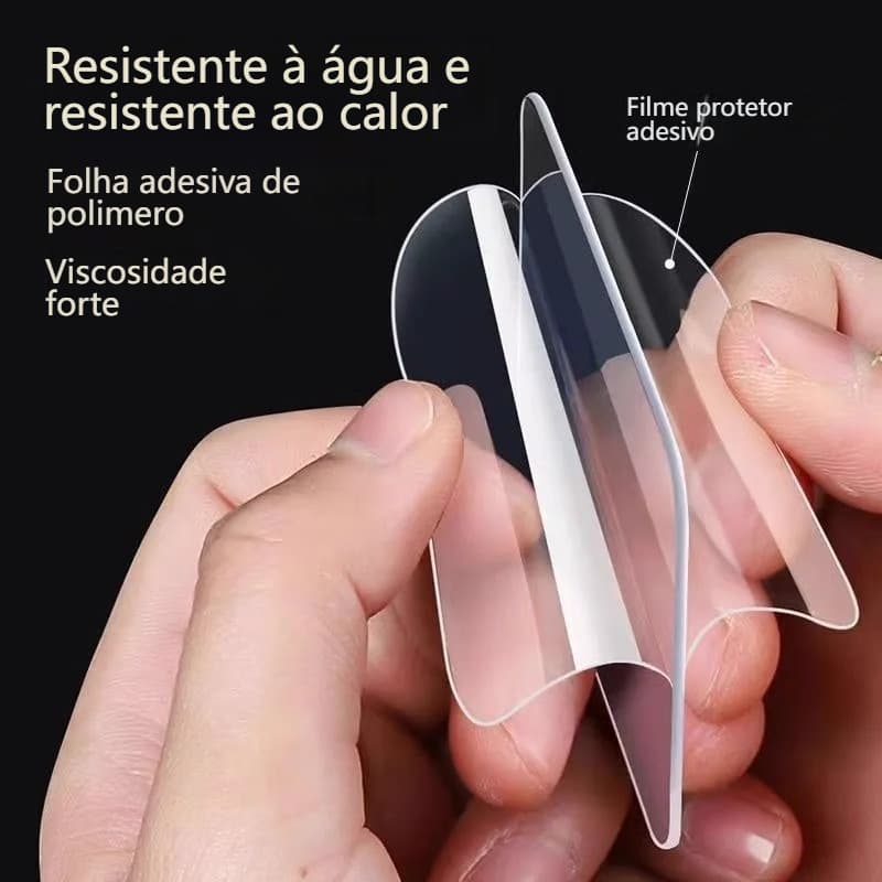 120 Pcs Fita Adesiva Dupla Face Forte e Removível para Montagem em Paredes de Madeira