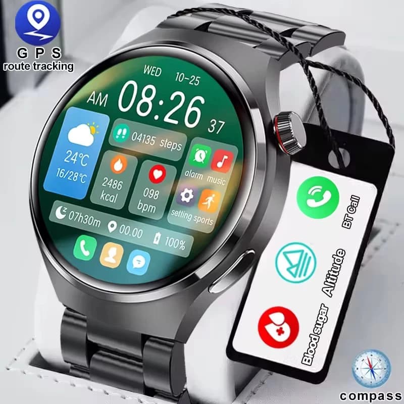 2026 M18 Inteligente NFC GPS Rastreamento Bússola Das Mulheres Dos Homens Tela De Toque Completa