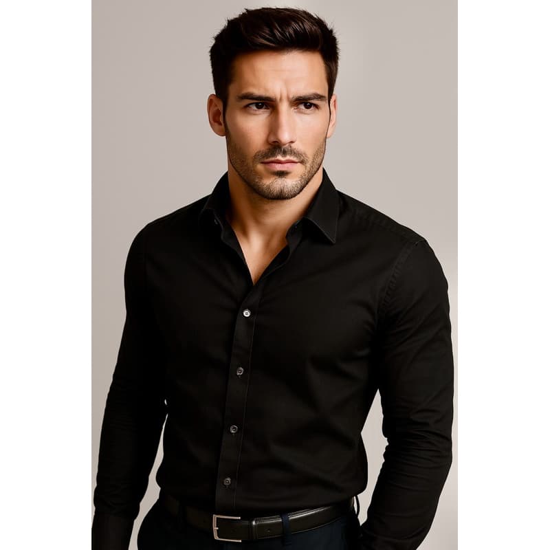 Camisa Masculina Slim Fit Luxo Pronta Entrega