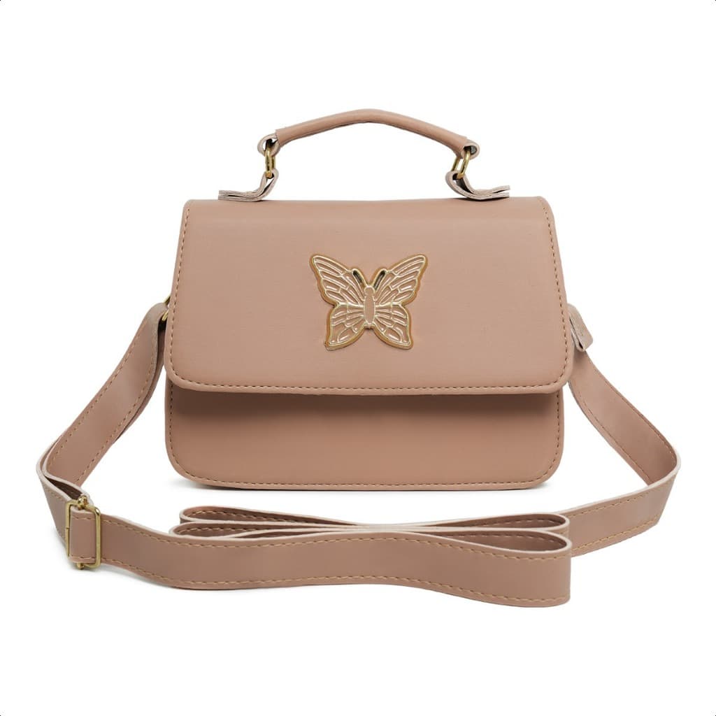 Bolsa Feminina Minimalista Mini Bag Infantil Borboleta Cores