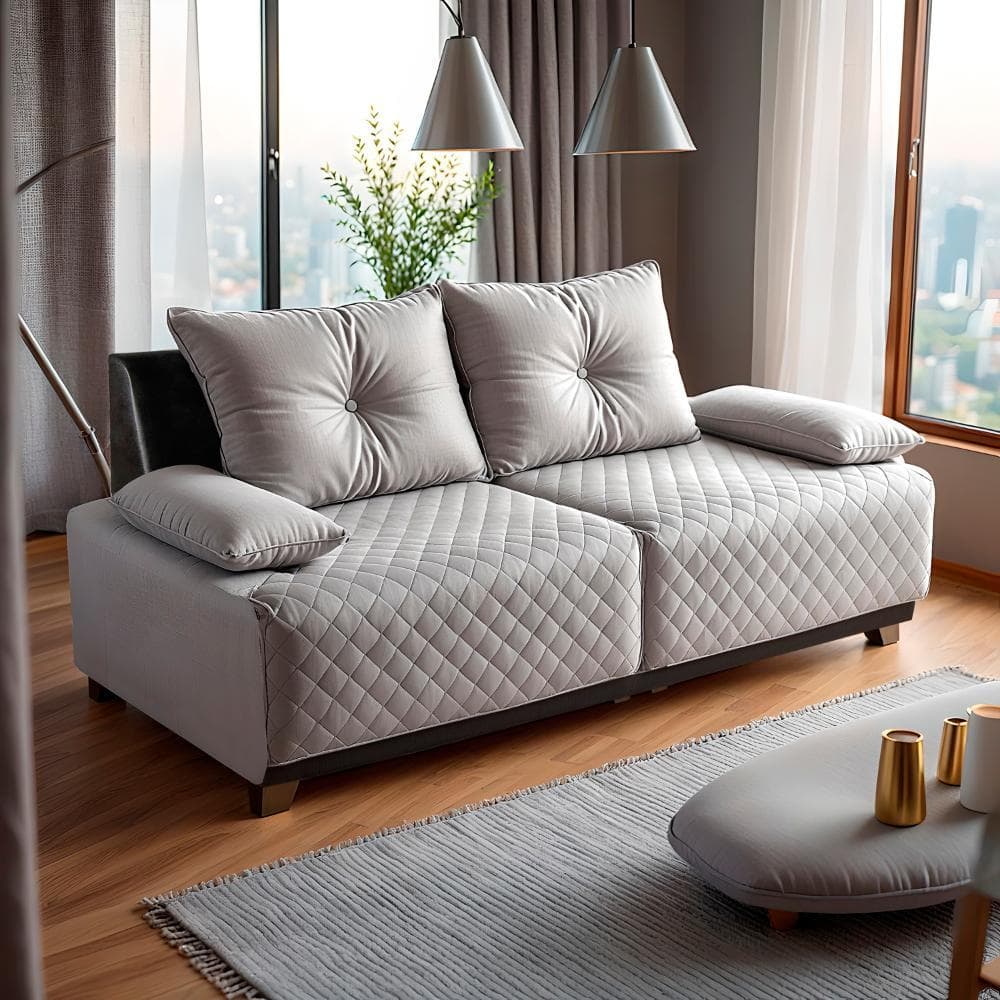 Sofá 3 Lugares 1,95m Potenza Bom Pastor