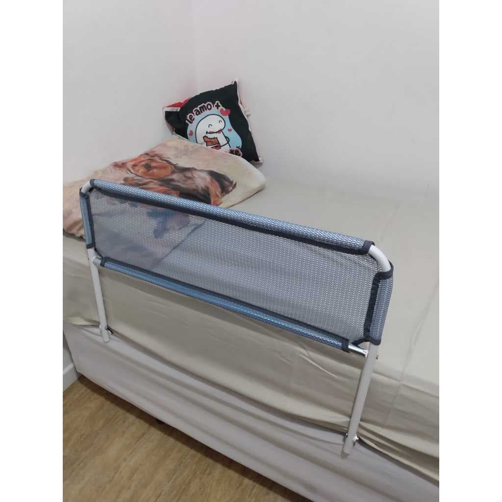 Grade  de Cama  Proteção ...  Para Bebe e Idosos ...CINZA