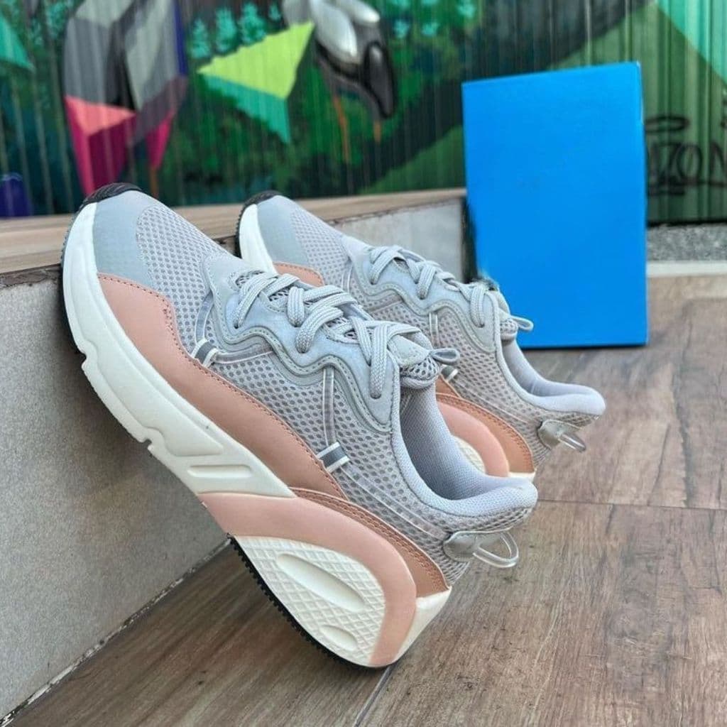 Tênis Feminino Academia Confortavel Resistente e Muito Estiloso