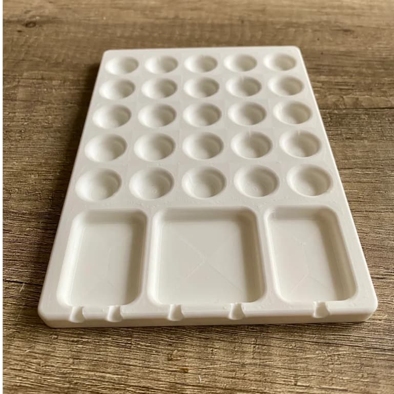 Paletas de Tintas - Utensílios de Arte Funcional e Prático