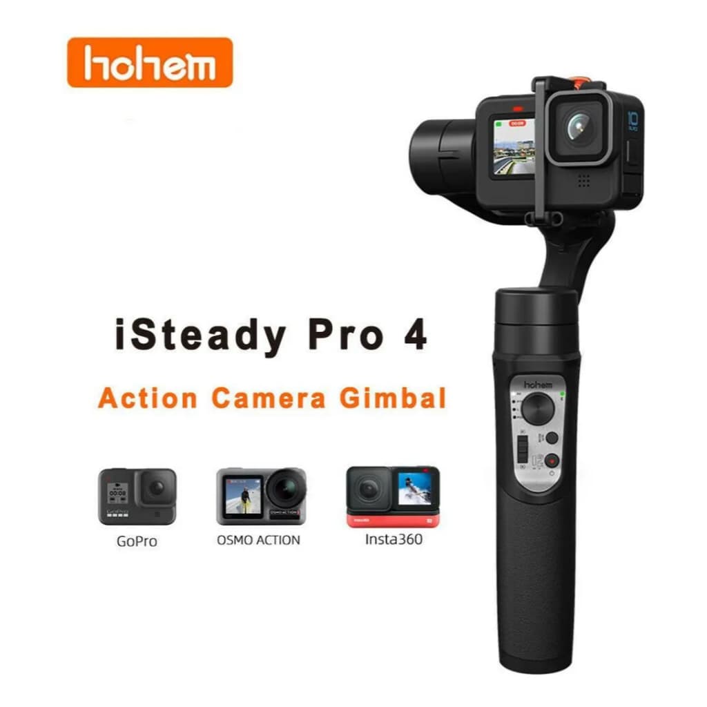Estabilizador Eletrônico Da Hohem Isteady Pro 4 Câmeras Ação gimbal para GoPro