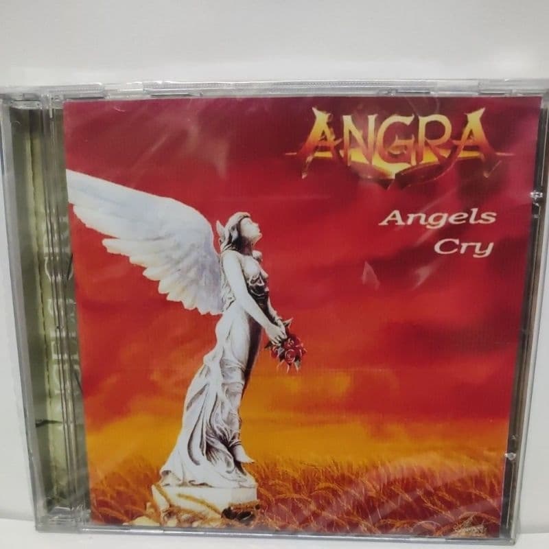 cd Angra angels cry novo lacrado observação o cd e replica do original