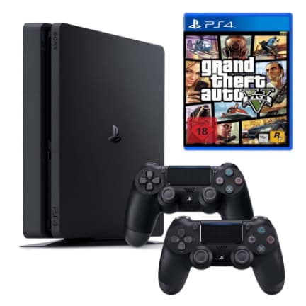 Ps4 SLIM 1 Tera 500gb+ jogos+ controles+ seminovo