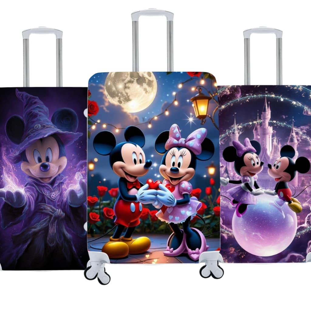 Capa de Mala Personalizada: Estilo e Proteção Para Suas Viagens Disney 03