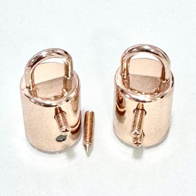 Ponteira Para Tacel Com 2 Parafusos - PAR 30MM X 16MM