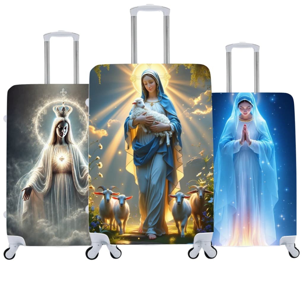 Capa de Mala Religião Estilo e Proteção para Suas Viagens 03
